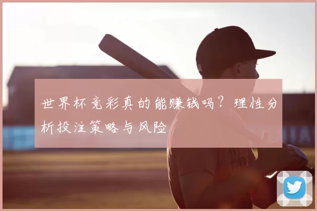 世界杯竞彩真的能赚钱吗?理性分析投注策略与风险